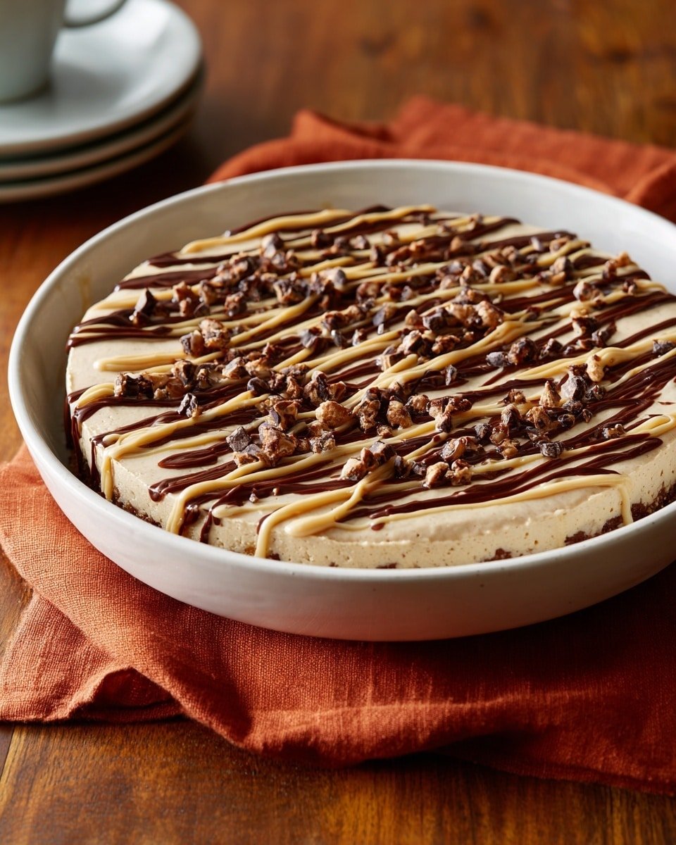 Creamy Chocolate Peanut Butter Dream Recipe - Recipe Image — Creamy Chocolate Peanut Butter Dream, chocolate peanut butter dessert, frozen peanut butter treat, easy chocolate peanut butter recipe, rich peanut butter dessert