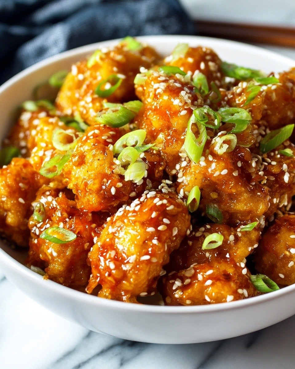 Air Fryer Hot Honey Chicken Bites Recipe - Recipe Image — Air Fryer Hot Honey Chicken Bites, crispy spicy chicken nuggets, sweet and spicy chicken bites, quick air fryer chicken recipes, easy appetizer ideas