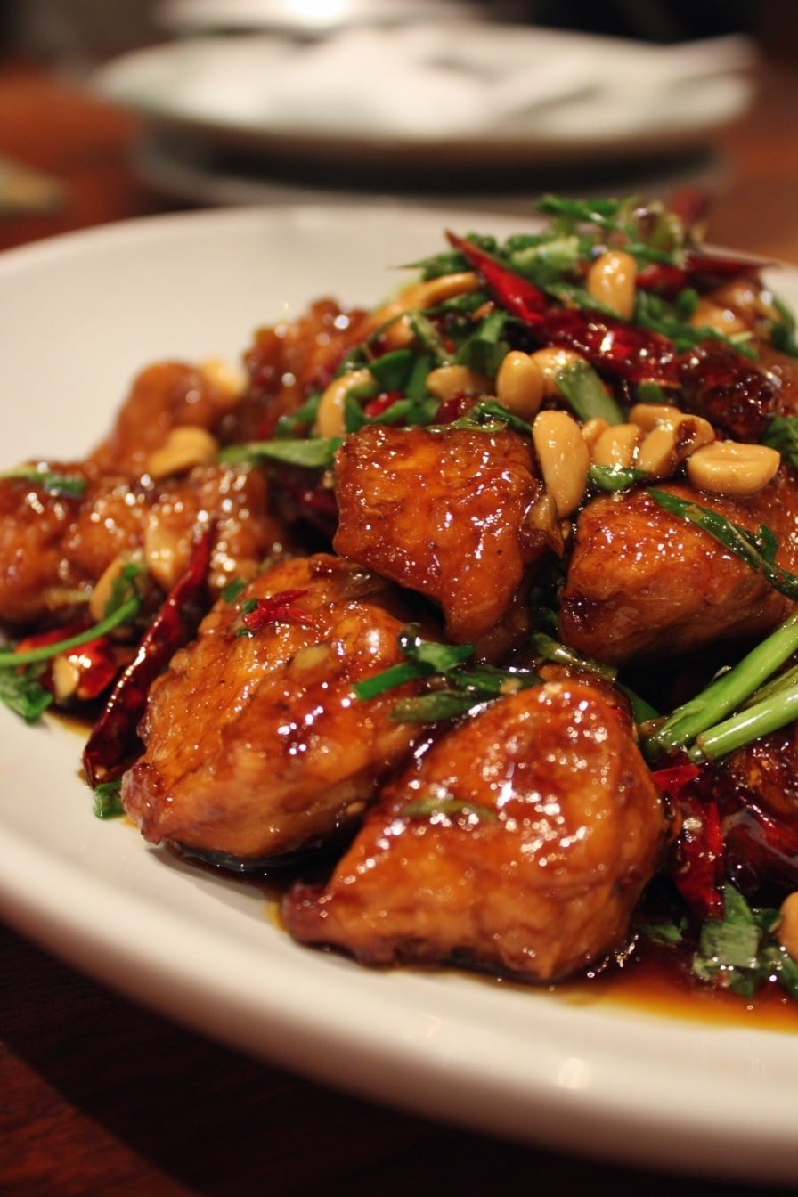 Kung Pao Chicken Recipe - Article Image 1 — Kung Pao Chicken Recipe, Chinese stir-fry chicken, spicy chicken dinner, easy Asian chicken recipe, authentic Kung Pao chicken