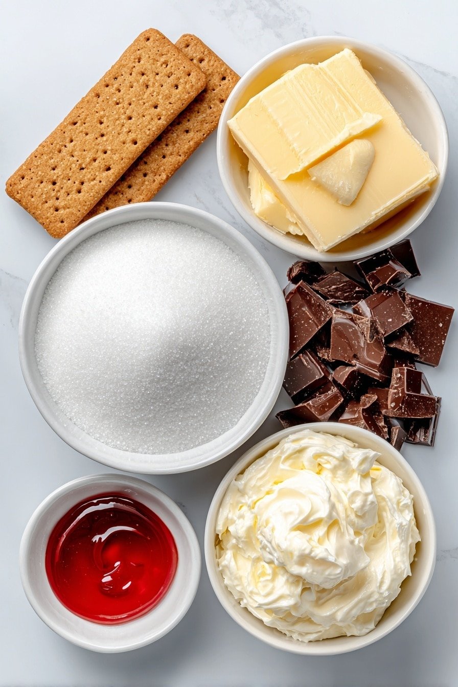 Homemade Pink Chocolate Truffles Recipe - Ingredients Image — Homemade Pink Chocolate Truffles, easy pink chocolate truffles, homemade chocolate confections, pink chocolate treats, beginner-friendly truffle recipes