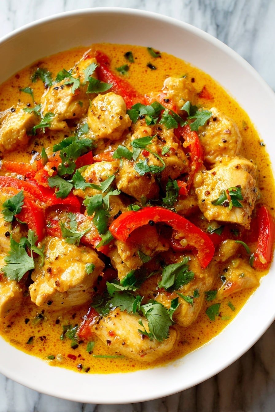 Brazilian Coconut Chicken Recipe - Article Image 2 — Brazilian Coconut Chicken, coconut chicken recipes, tropical chicken dishes, comforting chicken dinner, easy Brazilian-inspired recipes