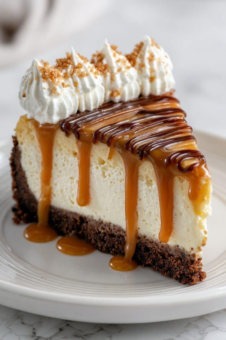 Cookie Butter Caramel Cheesecake Recipe