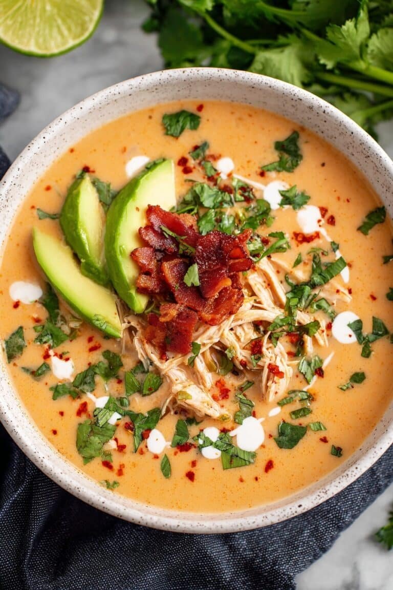 Creamy Chicken Enchilada Soup Recipe