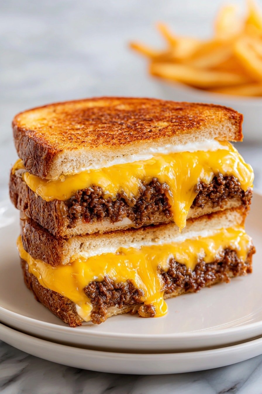 Classic Patty Melt Sandwich Recipe - Article Image 2 — Classic Patty Melt Sandwich, Patty Melt sandwich recipe, easy patty melt, cheesy patty melt, comfort food sandwiches