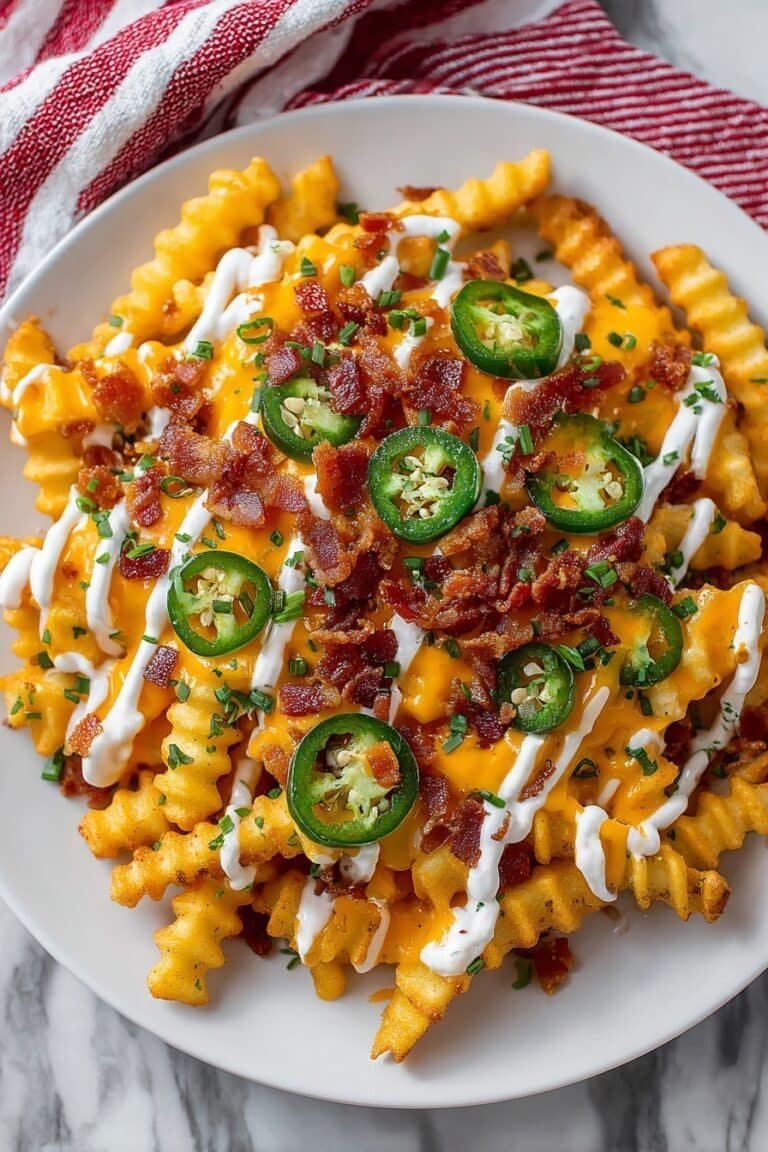 Loaded Cajun Cheese Fries Recipe