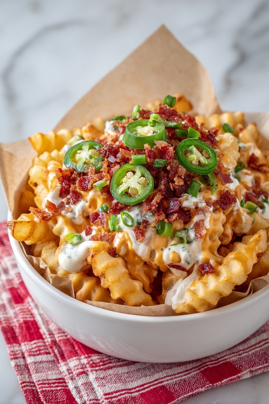 Loaded Cajun Cheese Fries Recipe - Article Image 2 — Loaded Cajun Cheese Fries, Cajun Cheese Fries Recipe, Spicy Cajun Fries with Cheese, Crispy Cajun Fries with toppings, Easy Cajun Cheese Fries