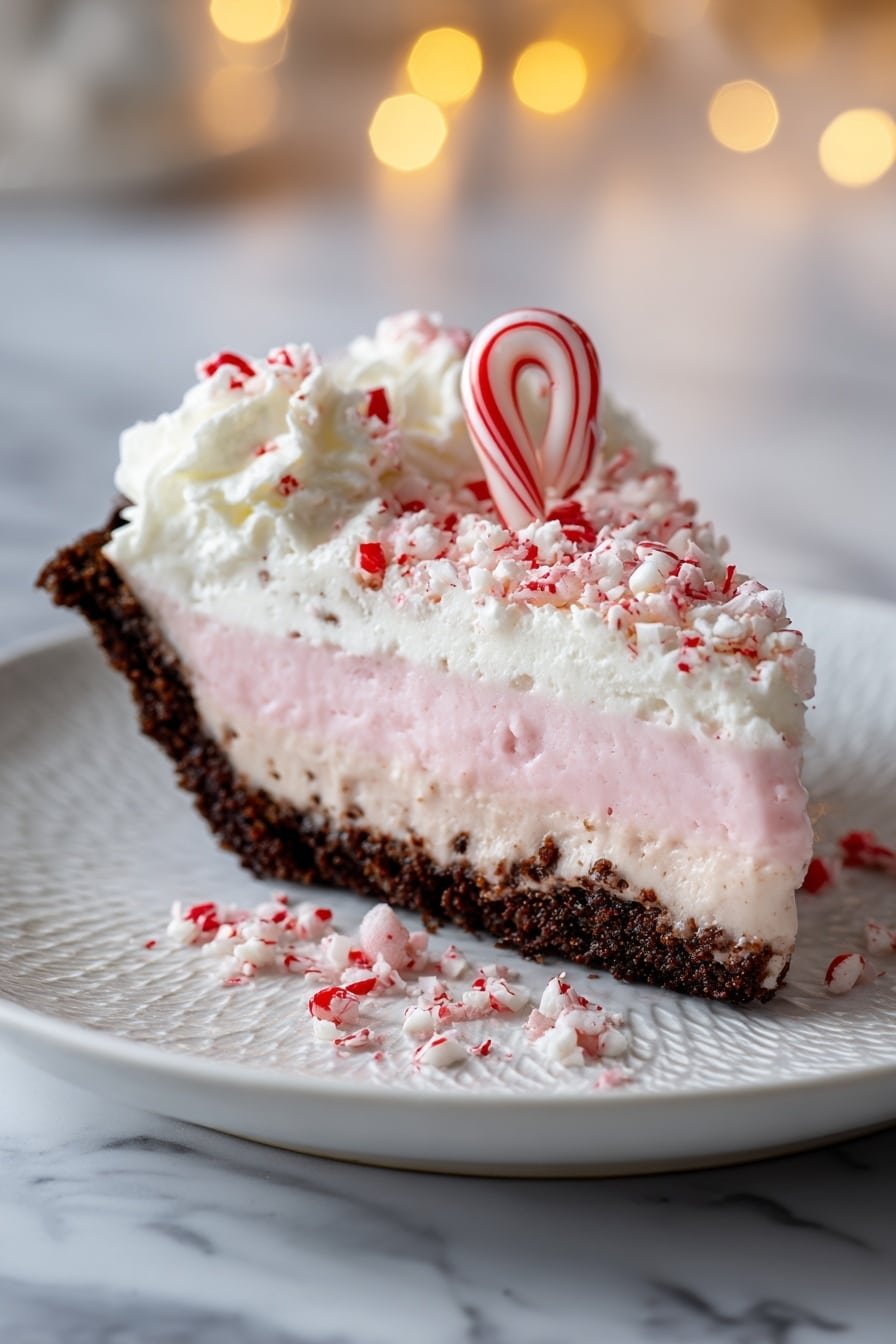 Easy Peppermint Pie Recipe - Article Image 2 — Easy Peppermint Pie, festive peppermint pie, holiday dessert with peppermint, quick peppermint pie recipe, Christmas dessert ideas