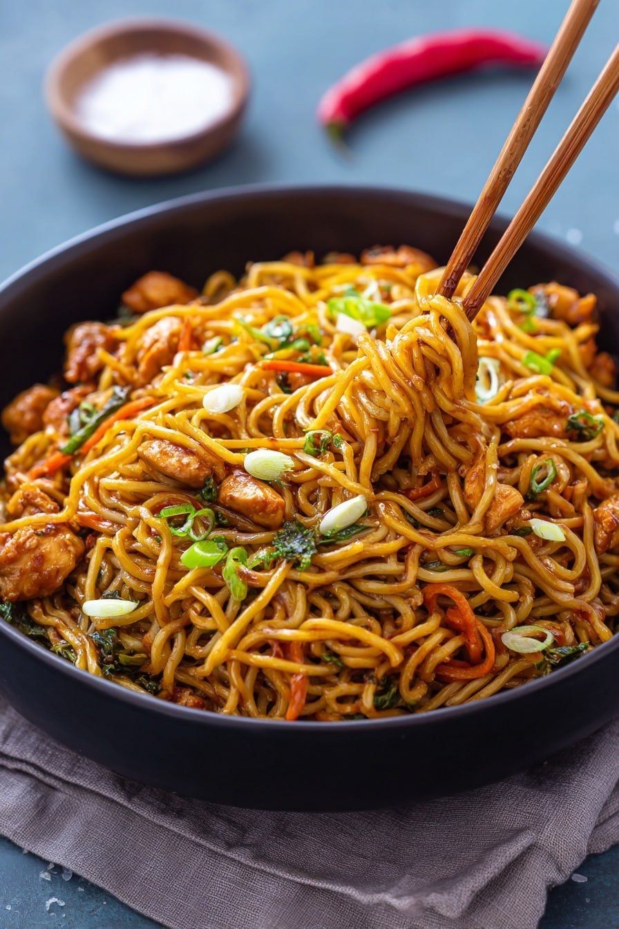 Chicken Chow Mein Recipe - Article Image 2 — Chicken Chow Mein, Chicken Chow Mein stir-fry, easy chicken chow mein, homemade chicken chow mein, Asian Chicken Chow Mein