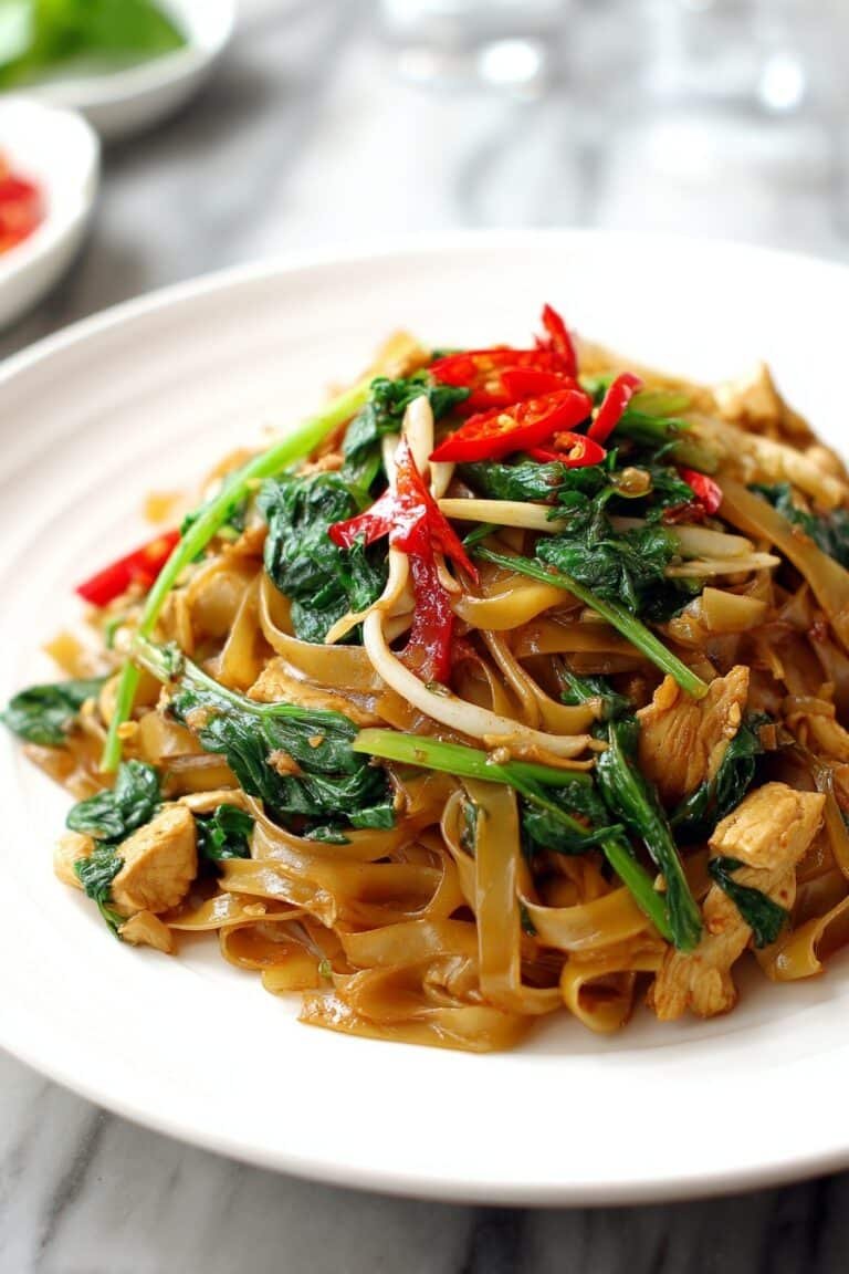 Easy Drunken Noodles Recipe