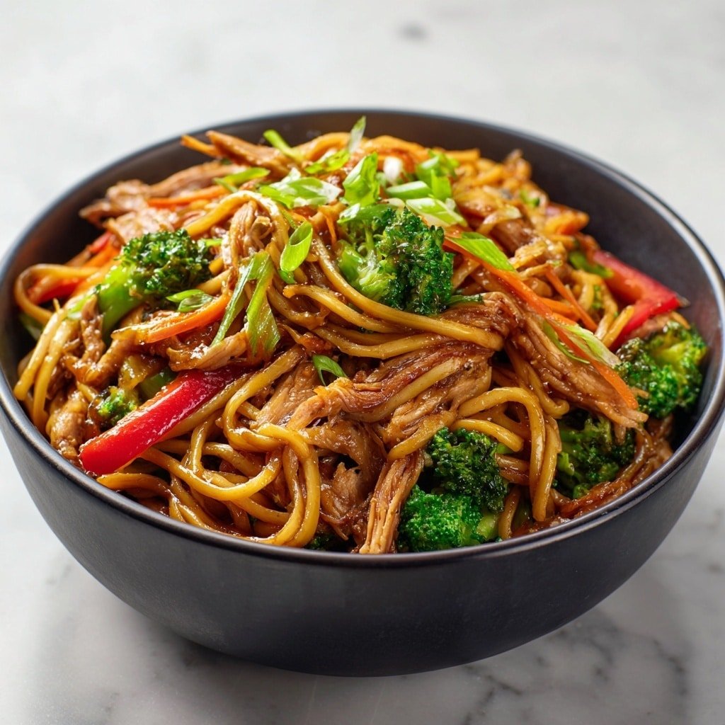 One-Pan Chicken Noodles Stir-Fry Recipe - Article Image 2 — One-Pan Chicken Noodles Stir-Fry, quick chicken noodle stir-fry, easy Asian-inspired dinner, healthy chicken stir-fry recipe, simple weeknight stir-fry