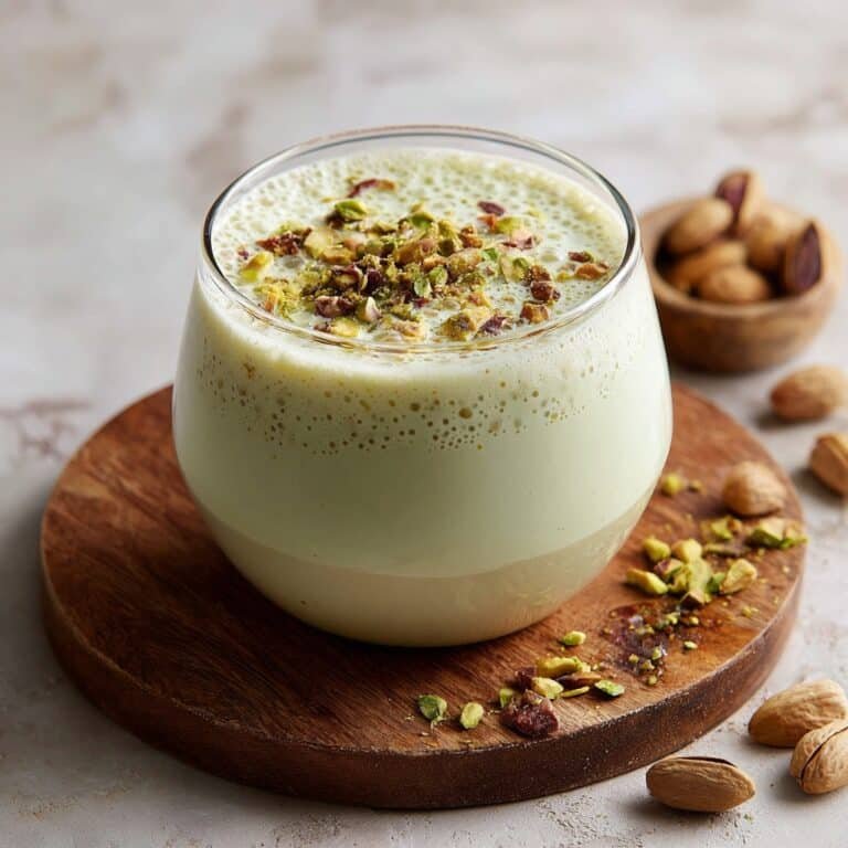 Pistachio Coquito Holiday Drink Recipe