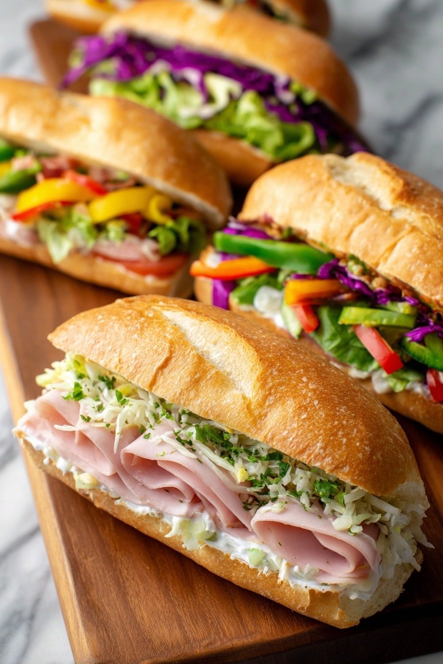 Viral Italian Chopped Sandwich Recipe - Article Image 1 — Viral Italian Chopped Sandwich, Italian chopped sandwich ingredients, Easy Italian sandwich recipe, Quick Italian lunch ideas, Best Italian chopped sandwich