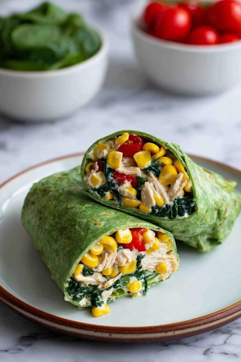 Green Goddess Chickpea Wraps Recipe