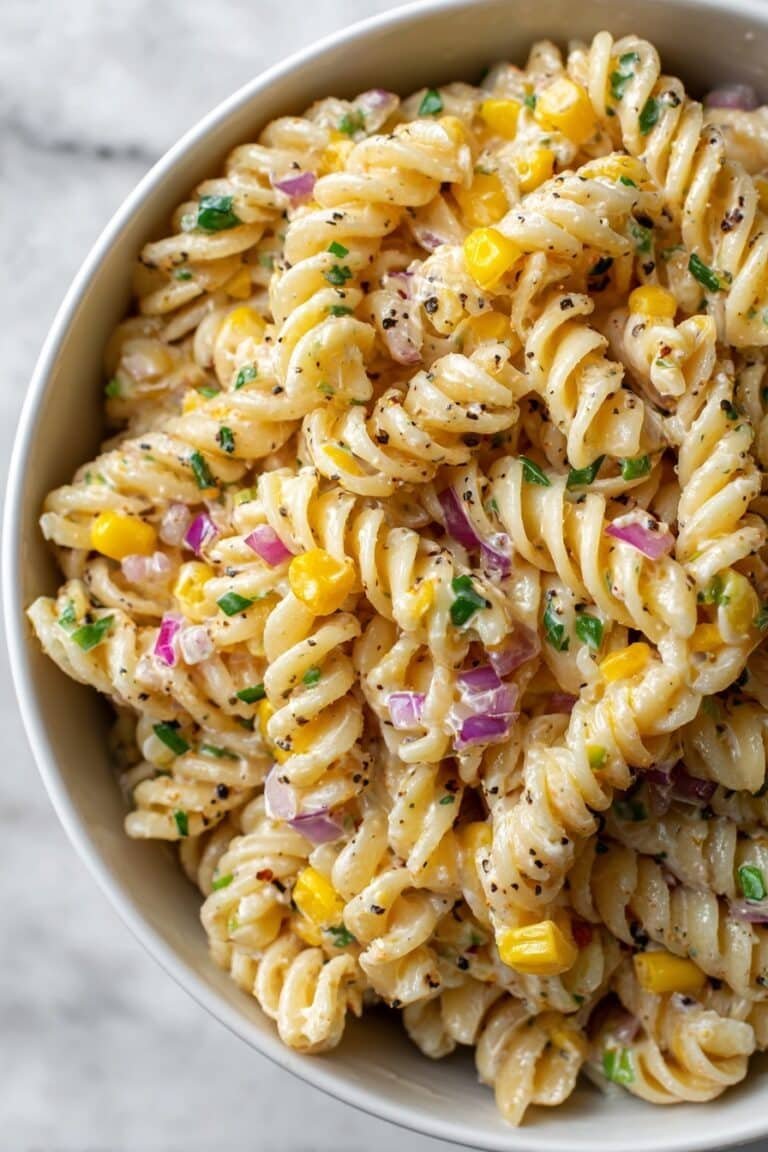 Street Corn Pasta Salad Recipe
