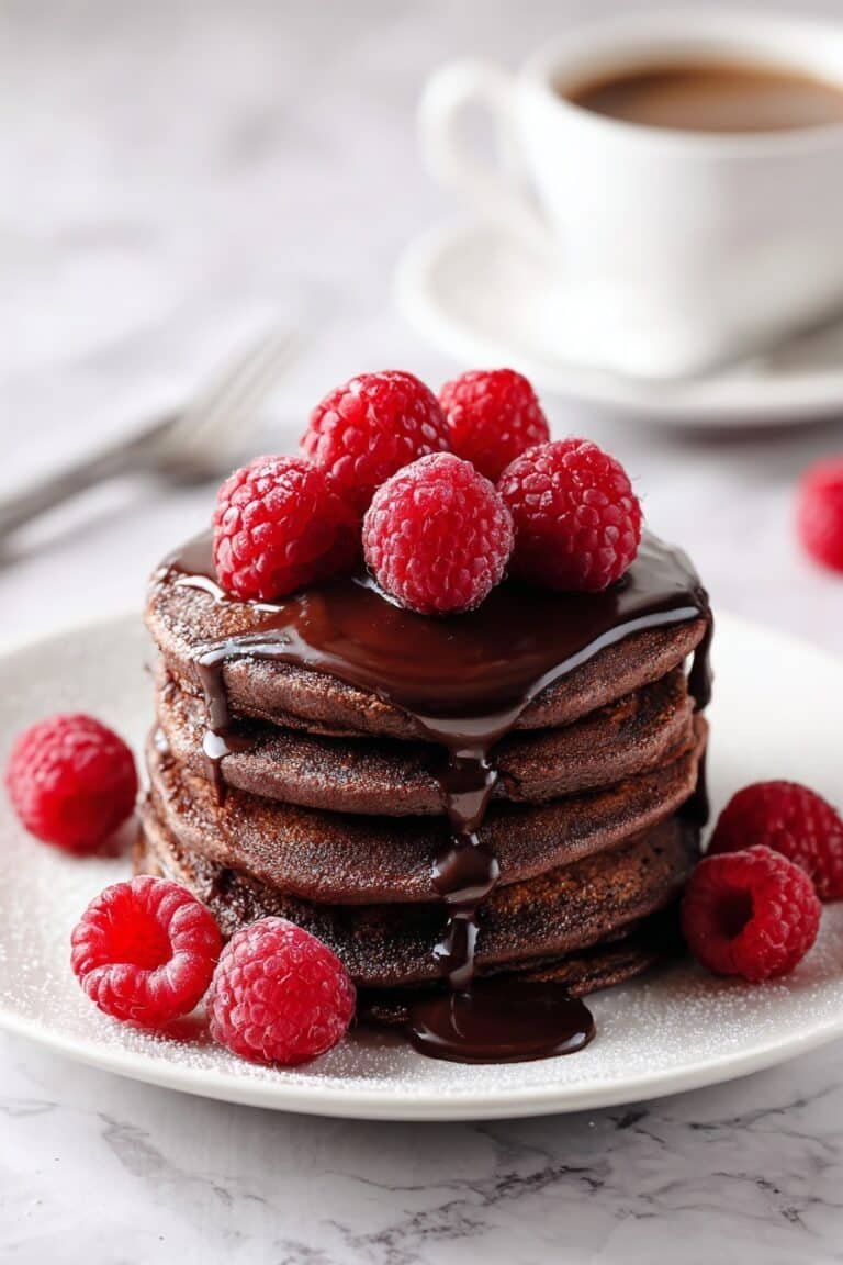 Chocolate Protein Pancakes Recipe