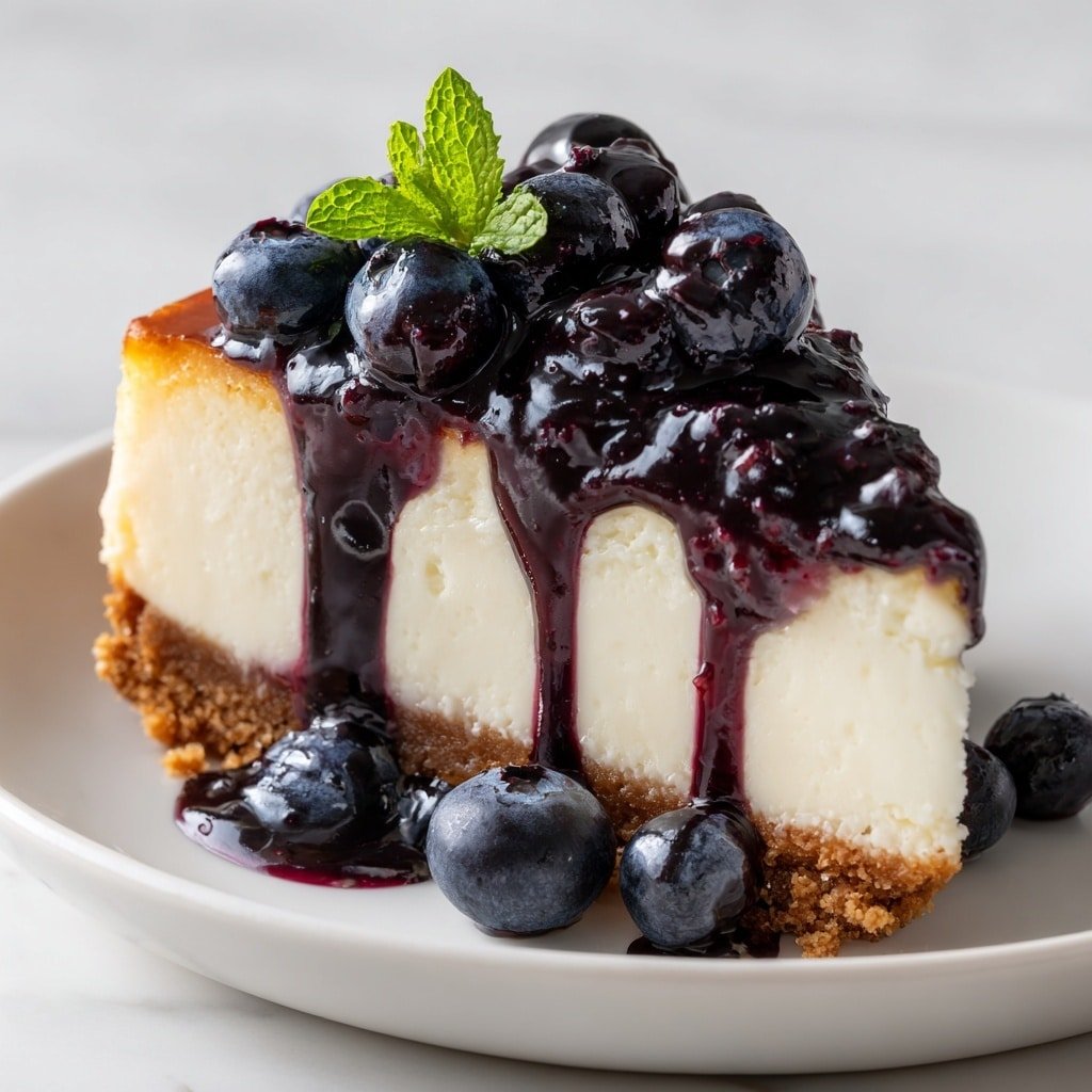 Blueberry Cheesecake Dessert Recipe - Article Image 1 — Blueberry Cheesecake Dessert, blueberry cheesecake, easy cheesecake recipe, summer dessert, fruity cheesecake