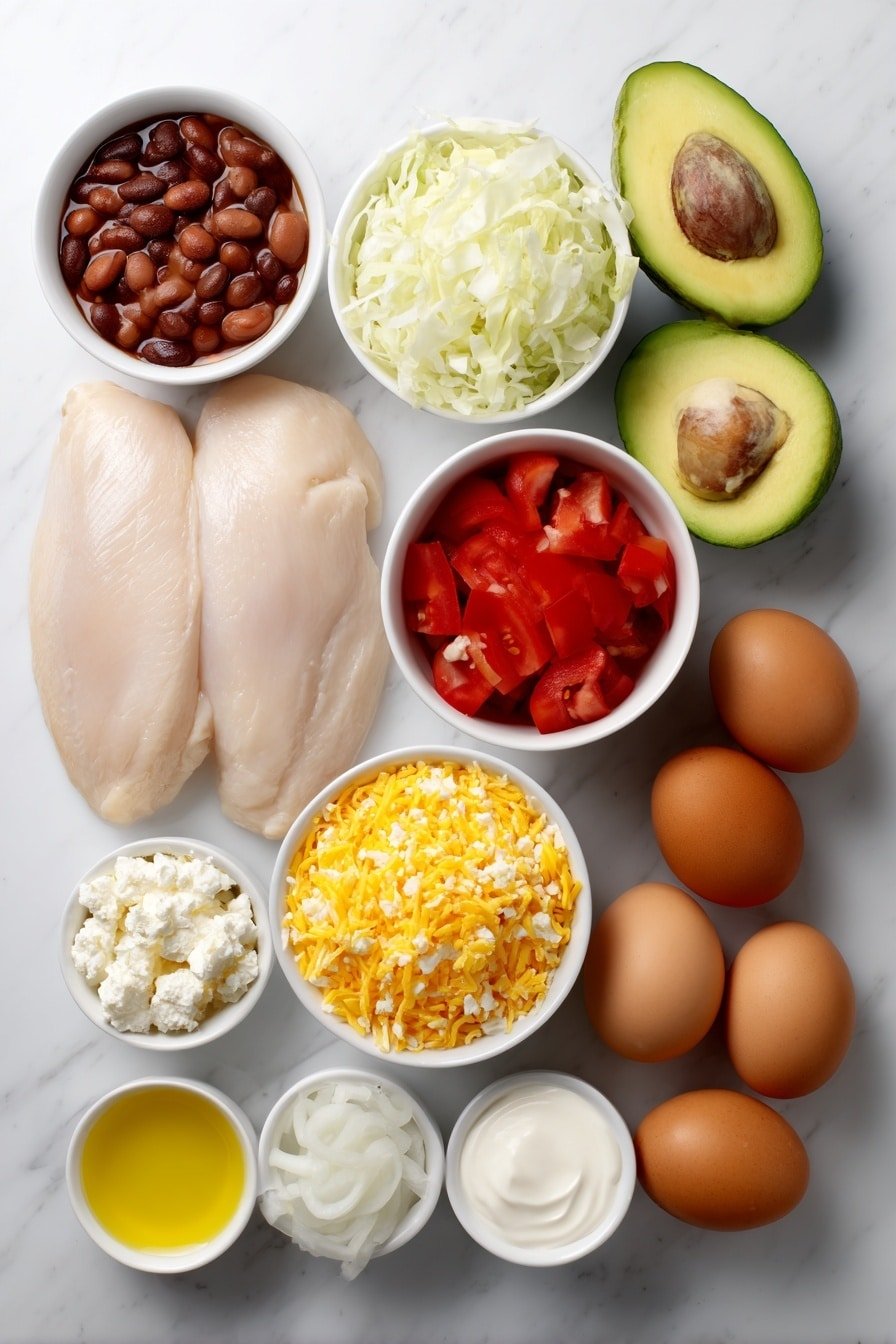 Spicy Chicken Torta Sandwich Recipe - Ingredients Image — Spicy Chicken Torta Sandwich, Mexican torta sandwich, easy chicken torta recipe, spicy chicken sandwich idea, robust torta bread sandwich