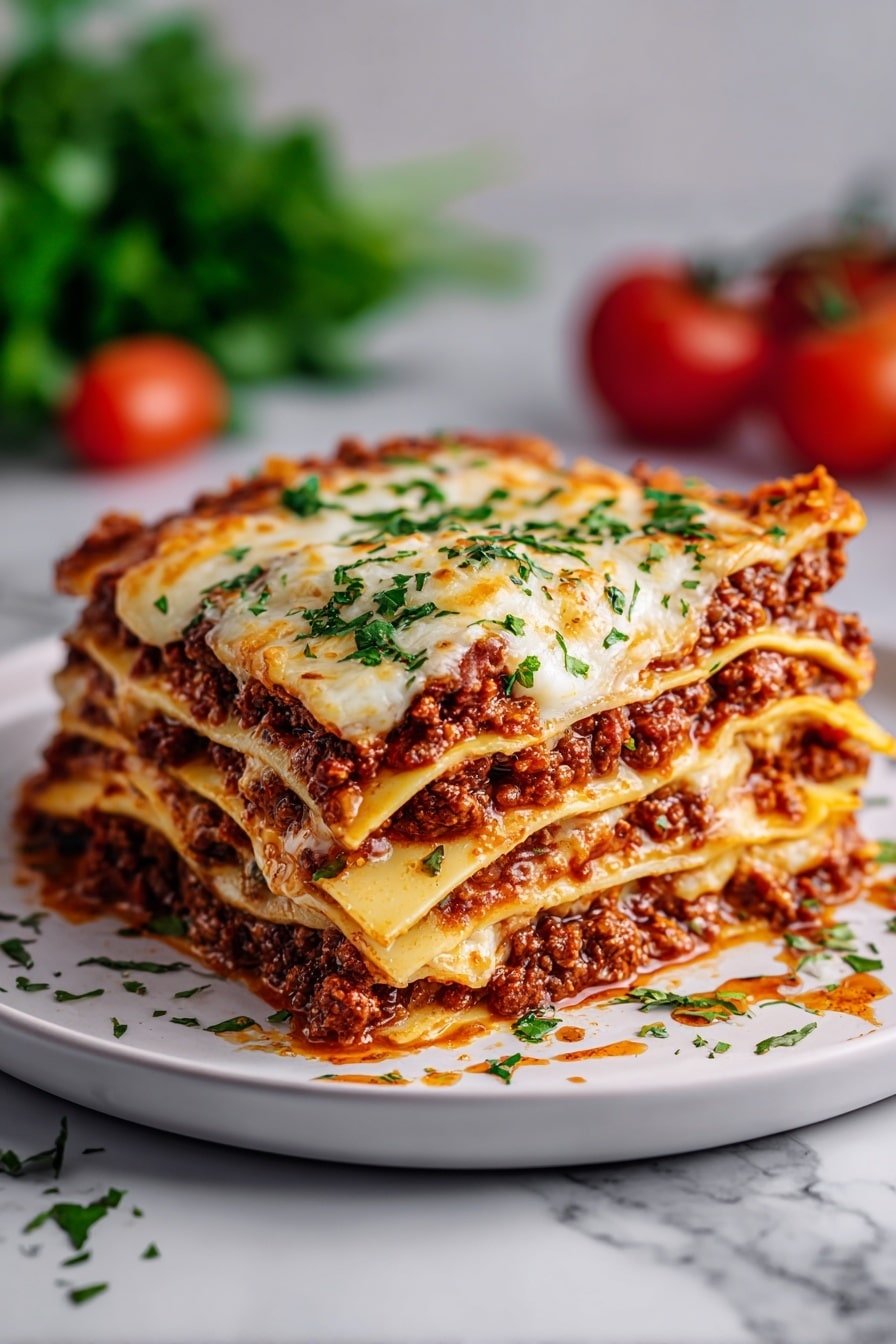Maggiano’s Lasagna Recipe - Article Image 2 — Maggiano’s Lasagna, Italian lasagna recipe, comfort food lasagna, homemade lasagna, baked lasagna with cheese