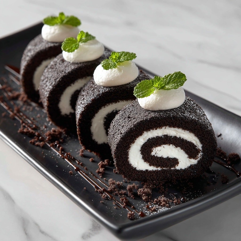 Oreo Sushi Roll Recipe - Article Image 1 — Oreo Sushi Roll, Oreo dessert ideas, no-bake Oreo treats, kid-friendly Oreo desserts, easy Oreo recipes
