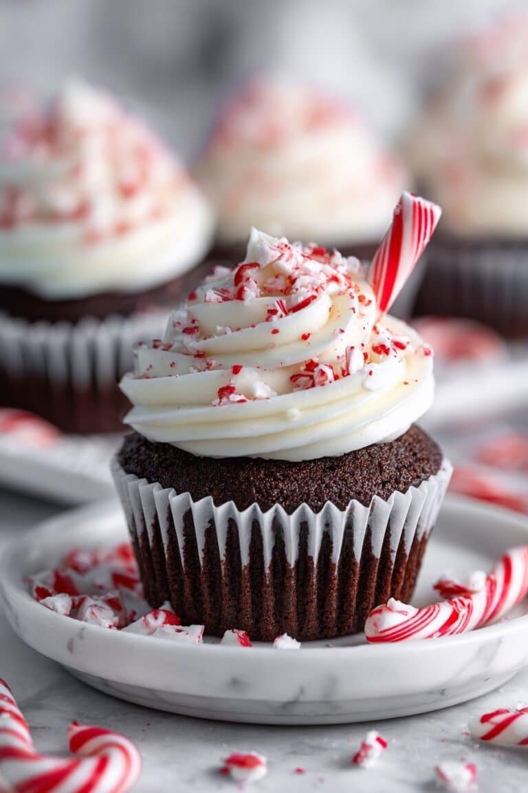 Peppermint Chocolate Cupcakes Recipe