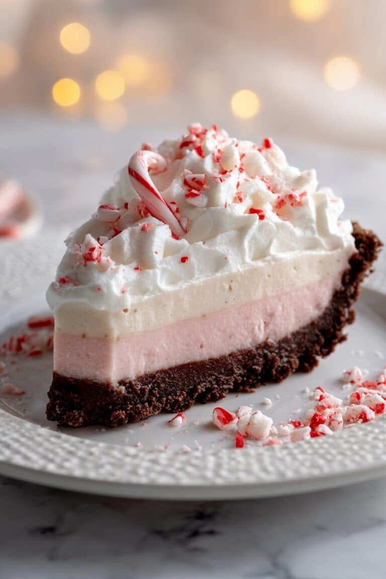 Easy Peppermint Pie Recipe