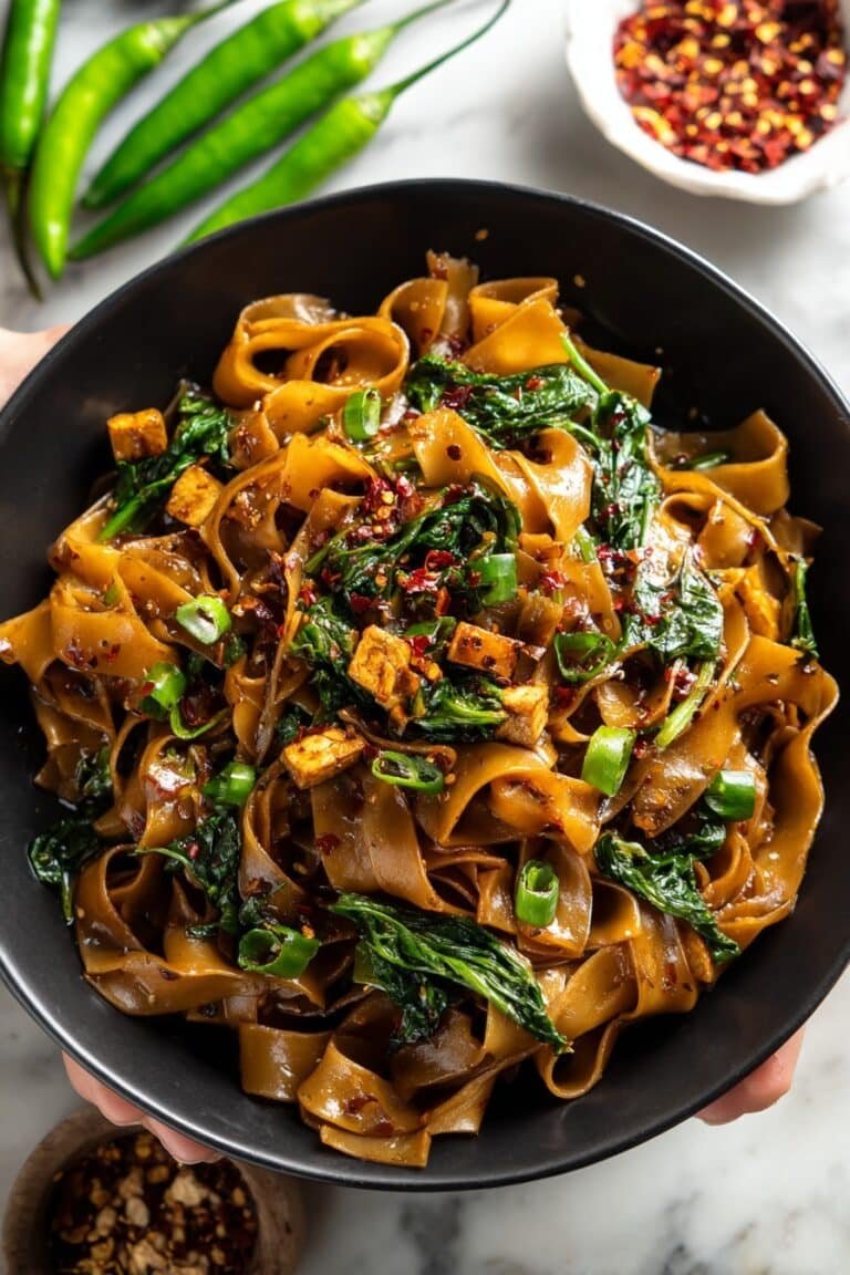 Thai Drunken Noodles Recipe