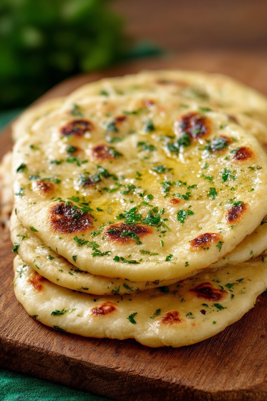 Sourdough Discard Naan Recipe - Article Image 1 — Sourdough Discard Naan, sourdough naan recipe, homemade naan bread, easy sourdough naan, fermented discard naan