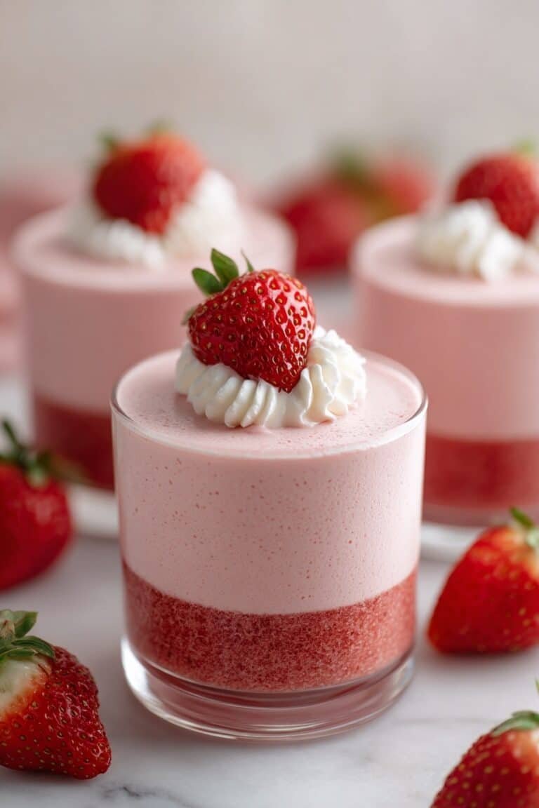 Strawberry Mousse Cream Cheese Recipe