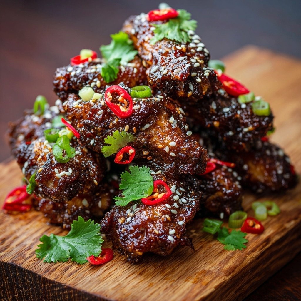 Sticky Chinese Chicken Wings Recipe - Article Image 2 — Sticky Chinese Chicken Wings, Chinese Chicken Wings recipe, Asian chicken wings, baked Chinese chicken wings, flavorful chicken wing recipe