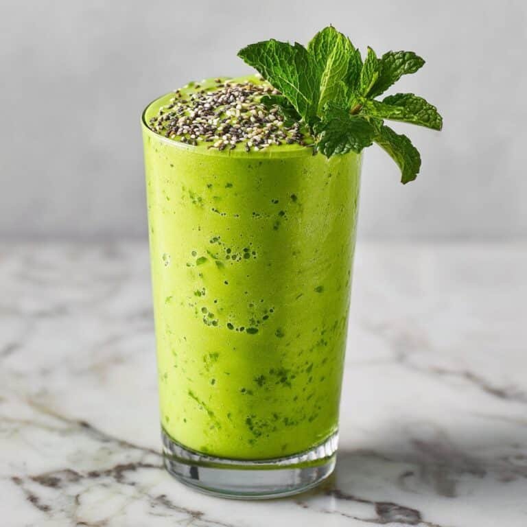 Healthy Green Shamrock Smoothie Recipe