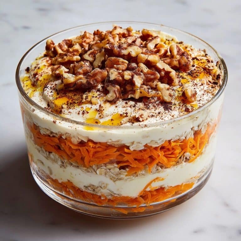 Carrot Cake Overnight Oats Recipe