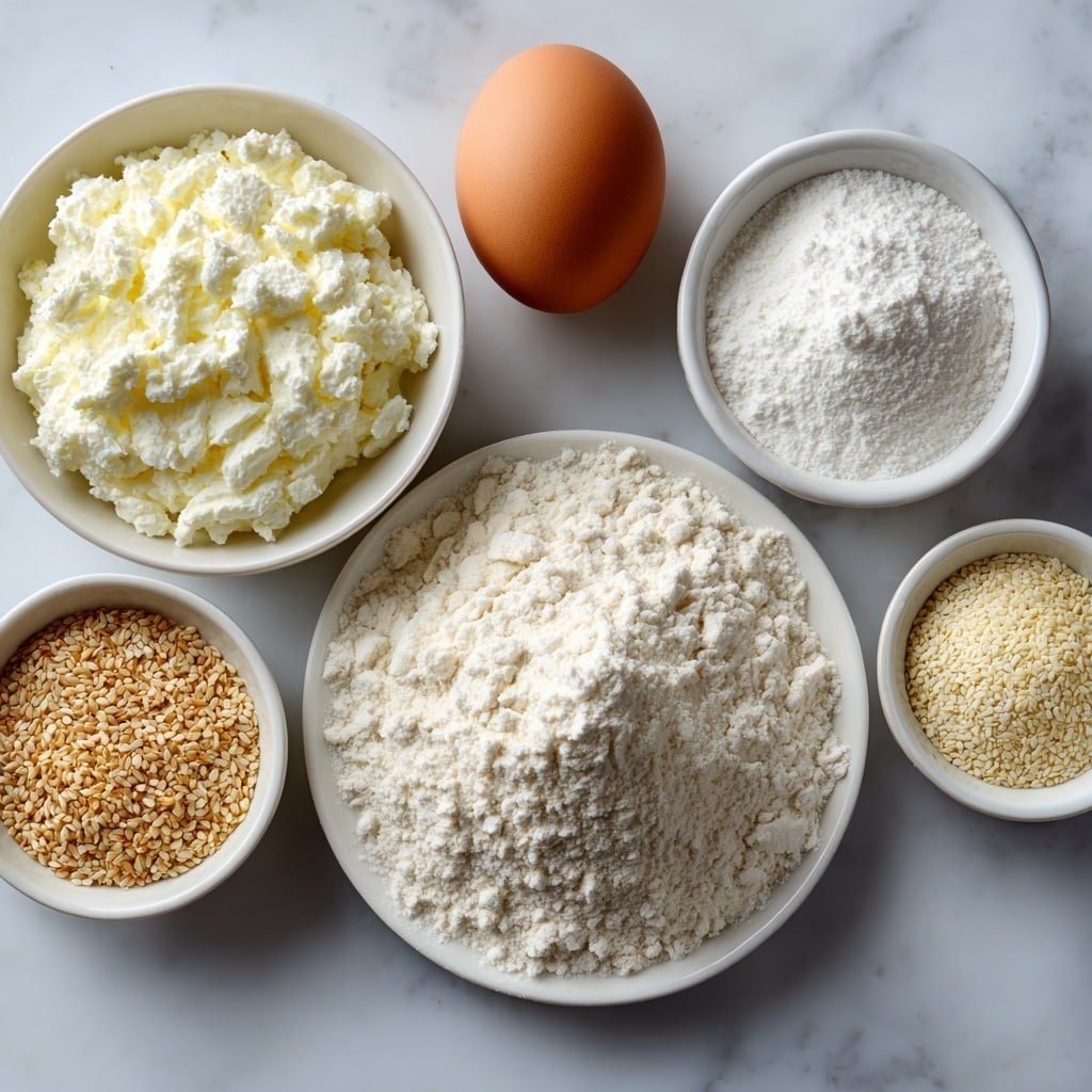 Healthy Cottage Cheese Bagel Bites Recipe - Ingredients Image — Healthy Cottage Cheese Bagel Bites, easy healthy snack ideas, quick protein snacks, homemade bagel bites, nutritious appetizer recipes