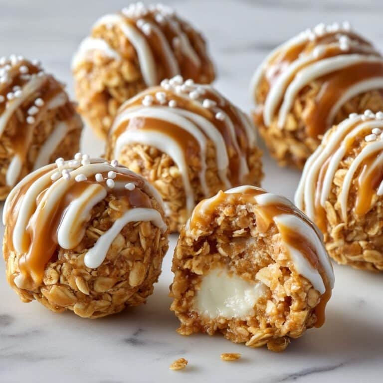 Salted Caramel Pretzel Cheesecake Bites Recipe