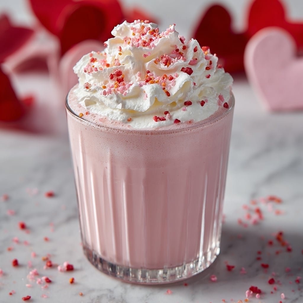 Red Velvet Latte with Coffee Recipe