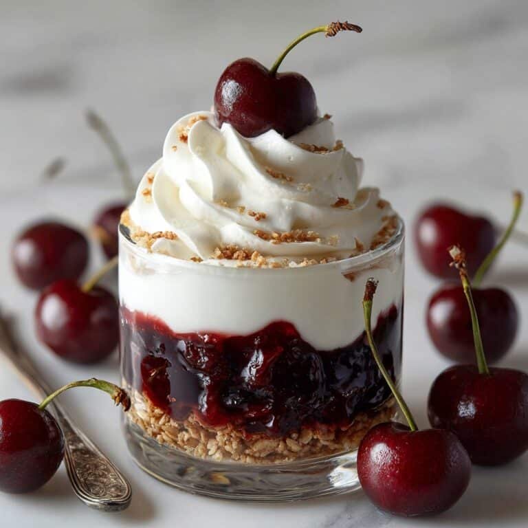 Easy Cherry Crisp Recipe