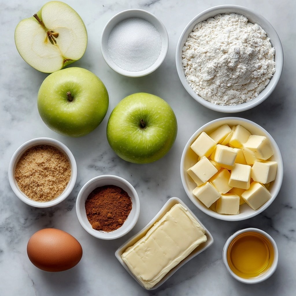 Old-Fashioned Apple Dumplings Recipe - Ingredients Image — Old-Fashioned Apple Dumplings, apple dumplings, baked apple dessert, cinnamon apple treat, nostalgic apple pastry