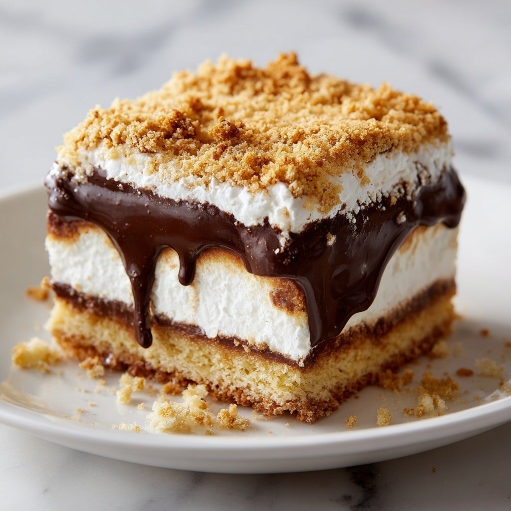 Frozen S'mores Bars Recipe - Article Image 1 — Frozen S'mores Bars, S'mores Bars Recipe, No-Bake S'mores Dessert, Frozen S'mores Treat, Easy S'mores Bars