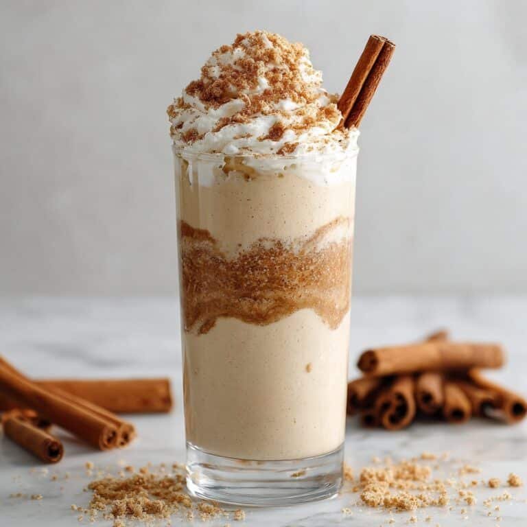 Cinnamon Roll Protein Shake Recipe