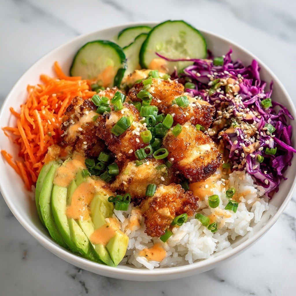 Bang Bang Shrimp Rice Bowl Recipe - Article Image 2 — Bang Bang Shrimp Rice Bowl, quick shrimp bowl recipe, easy seafood dinner ideas, healthy shrimp rice bowl, flavorful Asian-inspired bowls