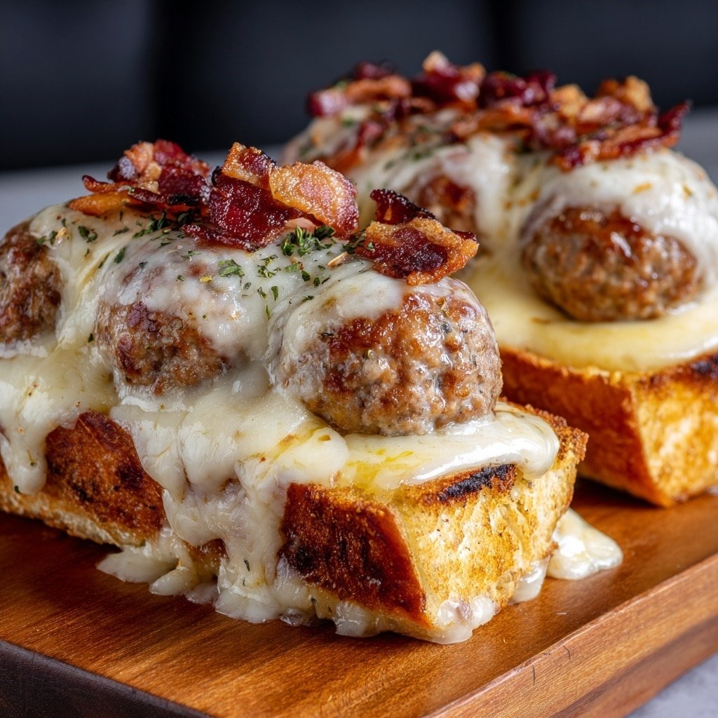 Bourbon BBQ Bacon Meatballs Recipe - Article Image 1 — Bourbon BBQ Bacon Meatballs, meatball recipes with bourbon, smoky bacon meatballs, easy BBQ meatball recipe, crowd-pleasing appetizer ideas
