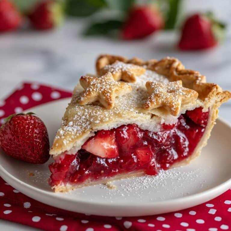 Strawberry Rhubarb Pie Recipe