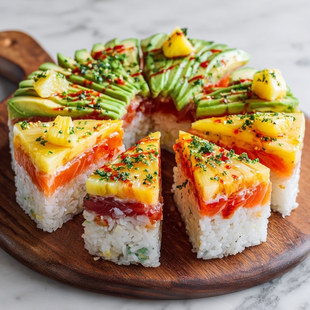 Baked Salmon Sushi Casserole Recipe - Article Image 2 — Baked Salmon Sushi Casserole, salmon sushi bake, baked salmon casserole, sushi-inspired salmon dish, comforting salmon dinner