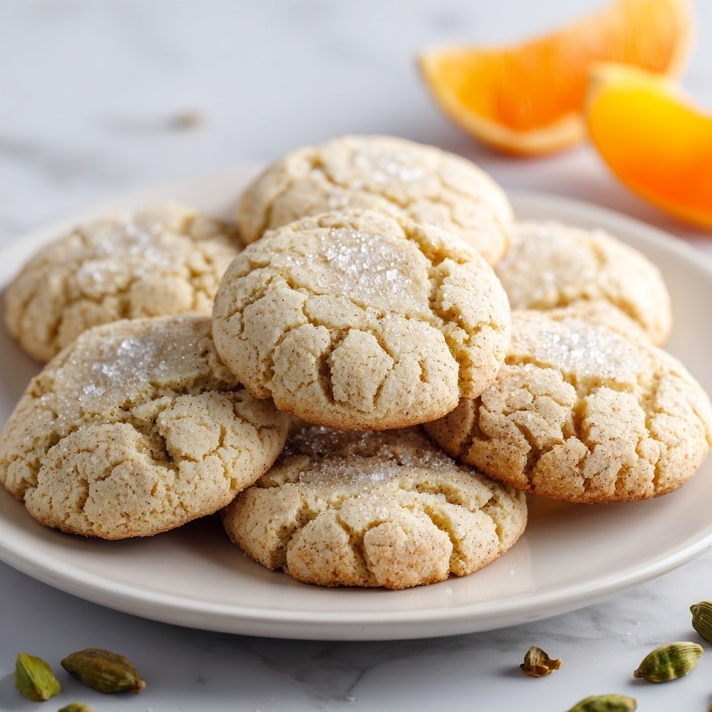 Orange Cardamom Cookies Recipe - Article Image 1 — Orange Cardamom Cookies, orange spice cookies, citrus and cardamom baked treats, homemade orange cardamom cookies, cozy citrus spice cookies