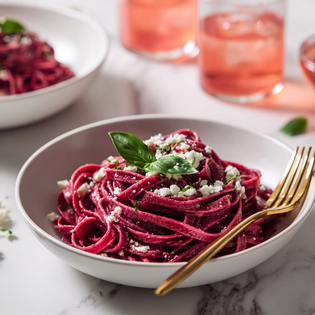 Pink Pasta with Creamy Tomato Sauce Recipe - Article Image 1 — Pink Pasta with Creamy Tomato Sauce, pink pasta recipe, creamy tomato pasta, easy pink pasta dish, comforting pasta dinner