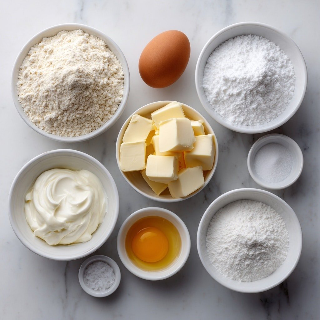 Pastel Sugar Cookie Sandwiches Recipe - Ingredients Image — Pastel Sugar Cookie Sandwiches, pastel sugar cookies, sugar cookie sandwiches, holiday sugar cookies, festive cookie recipes