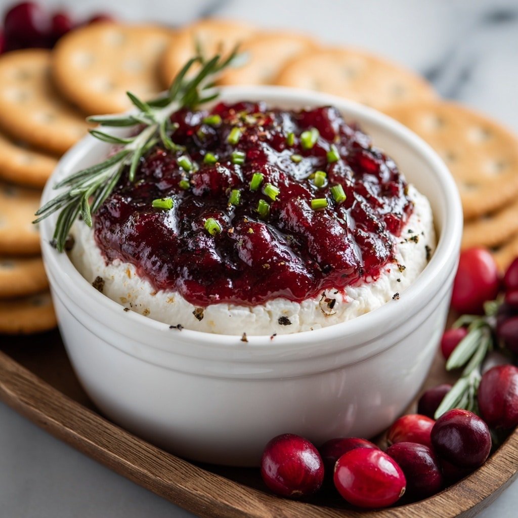 Cranberry Cream Cheese Dip Recipe - Article Image 2 — Cranberry Cream Cheese Dip, cranberry cream cheese dip recipe, easy cranberry dip, holiday dip recipes, quick cheese fruit dip