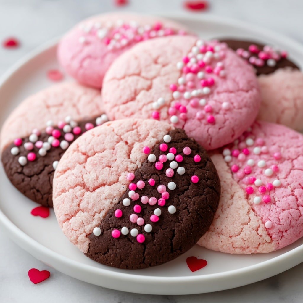 Chocolate Covered Strawberry Cookies Recipe - Article Image 2 — Chocolate Covered Strawberry Cookies, strawberry cookies with chocolate, easy strawberry cookie recipe, chocolate dipped fruit cookies, sweet berry cookie treat