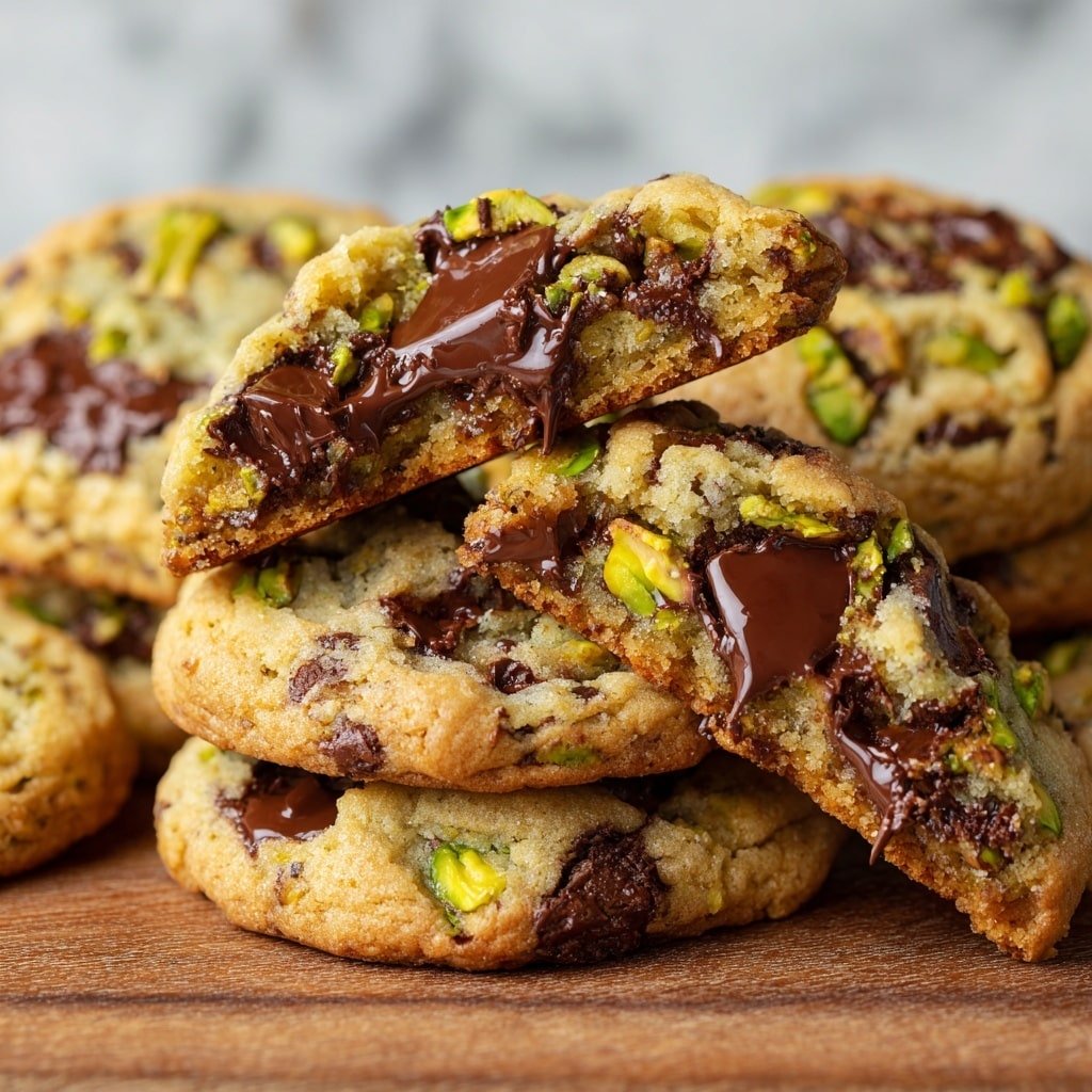 Pistachio Cream Cookies Recipe - Article Image 1 — Pistachio Cream Cookies, pistachio filled cookies, easy cookie recipes, buttery nut cookies, chocolate pistachio treats