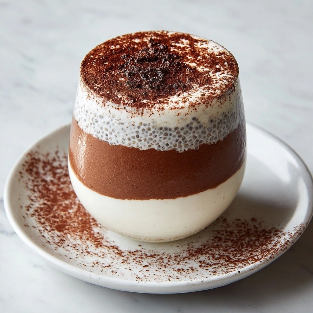 Chocolate Espresso Chia Pudding Recipe - Article Image 1 — Chocolate Espresso Chia Pudding, chocolate espresso healthy dessert, quick chia pudding with coffee, creamy chia pudding recipes, coffee-flavored breakfast ideas