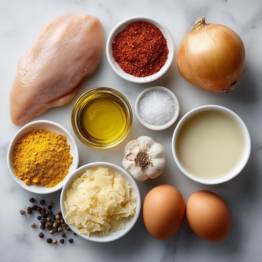 Churu Chicken Amarillo Recipe - Ingredients Image — Churu Chicken Amarillo, Peruvian chicken with aji amarillo, spicy chicken recipe, comfort food with citrusy heat, easy Peruvian chicken dish